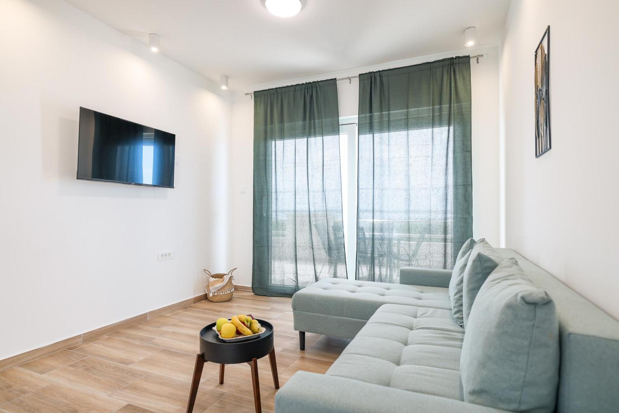 Beachfront Apartments Tic With Seaview Miletici Luaran gambar