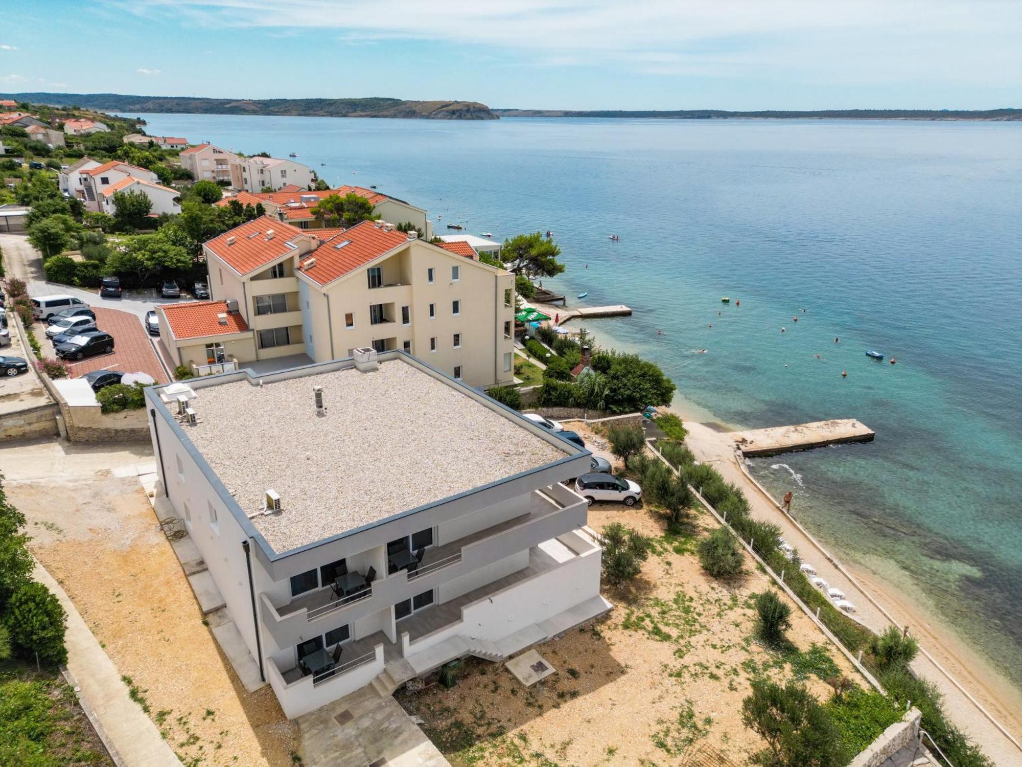 Beachfront Apartments Tic With Seaview Miletici Luaran gambar